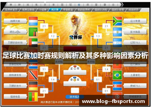 足球比赛加时赛规则解析及其多种影响因素分析 足球比赛加时赛规则解析及其多种影响因素分析
